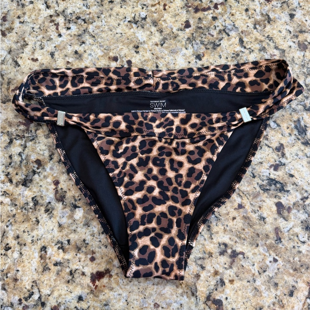 Victoria's Secret Leopard Print Bikini Bottoms